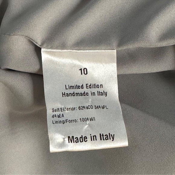 Valentina Shah Gaia Bee Embroidered Blazer Blue Gold NWOT - Picture 8 of 9